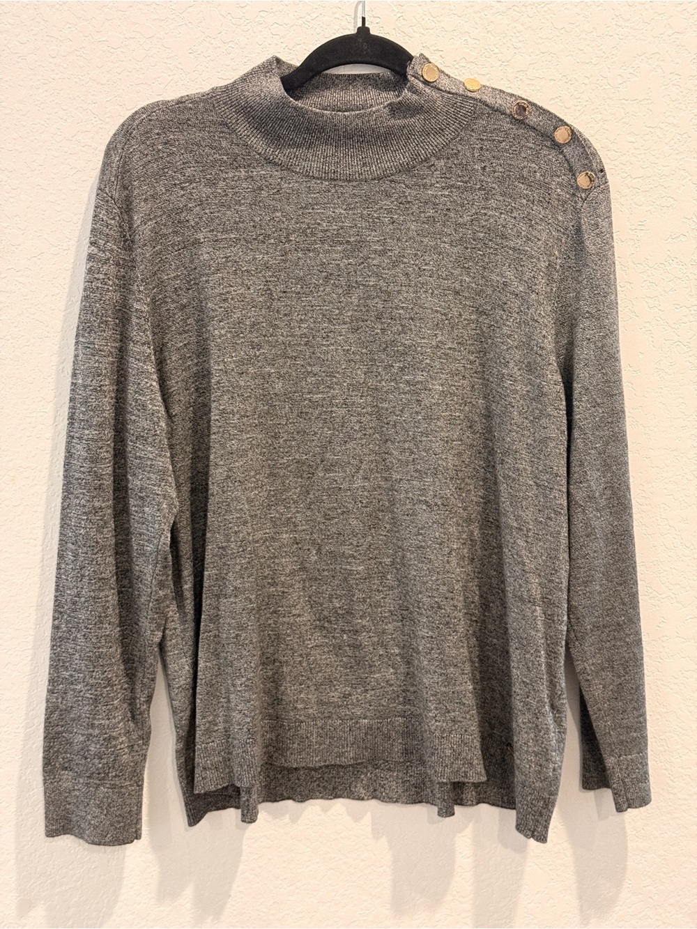 Calvin Klein Charcoal‎ Knit Pullover